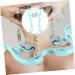 Gleavi 2-Piece Neck Massage Roller - Handheld 6-Wheel Pressure Point Therapy Device for Cervical Relief | Sky Blue - Buy Online on GoSupps.com