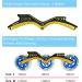 Adjustable Kids Speed Skates | Indoor & Outdoor Roller Skates for Boys and Girls | Professional Inline Skates for Children | Blue, S(US J12.5-US2) EU30-33 - Buy Online on GoSupps.com