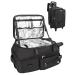 Extra large make-up backpack professional make-up bag for make-up artists hairdresser freiser backpack hairdressing bag hair tools black professional make-up backpack for make-up artists x Large black