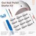 Gellen Gel Nail Polish Kit with UV Light - Gel Nail Polish Starter Kit 36W Nail Lamp & Gel Base Top Coat Black White Nude Jelly Gel Polish 10 Classic Colors Nail Art Gel Kit Manicure Set - Buy Online on GoSupps.com