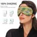 Sleep Mask Light Blocking Tropical Pineapple Skull - Soft Adjustable Eye Cover for Men & Women | Travel & Naps - Buy Online on GoSupps.com