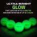 GlowGear Golf GlowV1 Night Golf Balls - Full Compression Core - Ultra Bright Glow - Men and Women - 12 or 6 Count Pack - UV Light Source Required - Buy Online on GoSupps.com