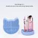 2 in 1 Silicone Cat Head Brush Cleaning Mat - Portable Makeup Cleaner Pad | Flexible & Multipurpose for Makeup Brushes - International Shipping Available - Buy Online on GoSupps.com