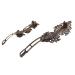 Buy 2 Piece Retro Vintage Metal French Hairpins - Bronze Rose Accessories (1 Pack) | International Shipping Available - Buy Online on GoSupps.com