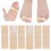 6pcs Toe Corrector Wraps - Elastic Soft Finger Hammer Toe Straightener Separator for Foot Care - Buy Online on GoSupps.com