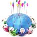 Honbay Handmade Chinese Traditional Style Needle Pin Cushion with 10 Kids (Blue) - Buy Online on GoSupps.com