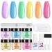 Beetles Dip Powder Nail Kit - 6 Pastel Bright Spring Colors for DIY Nail Art - Buy Online on GoSupps.com