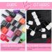 Lavender Violets 8ml Gel Nail Polish UV LED Soak Off Nail Lamp Curing Manicure Pedicure Classical Coloured Bottle Long Lasting Easy Apply Milky Way D243 - Buy Online on GoSupps.com