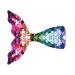 Hair clips for girl mermaid shaped children hair clips cute sequins hairpins hair styling accessories for baby girls children 1 piece (1 Pack) e