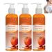 homomdy Persimmon shower gel for mature skin deodorizing and moisturizing for men and women refreshing and sebum-regulating for an even complexion. (3 pcs)