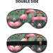 Buy Red Flamingo Succulent Plants Unisex Sleep Eye Mask - Soft Comfort Travel & Yoga Eye Shade - Buy Online on GoSupps.com
