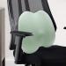 Car Backrest Cushion | Breathable Lumbar Support Cushion | Summer Soft Sponge Waist Protection Cushion Ergonomic Backrest Cushion for Men Green - Buy Online on GoSupps.com