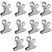Nail Fiberglass Clip Ergonomic 10pcs Portable Wear Resistant Nail Pinching Extension Clip Firm Metal for Home for Women for Nail Salon - Buy Online on GoSupps.com