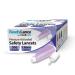 ReadyLance, Pressure Activated Safety Lancets, 100 Lancets, 30Gx1.6MM, Purple 30G x 1.6MM