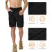 Men's Quick Dry Hiking Cargo Shorts | Lightweight Stretch Golf Shorts | Multi Pocket Outdoor Shorts for Work, Camping, Fishing | Black - 4XL - Buy Online on GoSupps.com