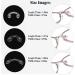 Buy Silicone Nose Pads - 3PCS Glasses Repair Set with Screws & Nuts | Perfect for Glasses & Sunglasses - Buy Online on GoSupps.com