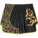 QinCiao Muay Thai Shorts for Men and Women - Black Medium | MMA Gym Boxing Kickboxing Fitness Trunks - Buy Online on GoSupps.com