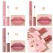 3Pcs Nude Matte Lipstick Set - Long-Lasting, Waterproof, Non-Stick Cup, Smooth Lip Stain Set - Lip Makeup Liquid Lipstick for Women | Set A - Buy Online on GoSupps.com