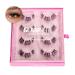 Glamnetic Lash Extensions | Babygirl | Professional At Home False Eyelash Extensions| Salon-Quality High Volume Faux Mink Lashes | 4 Sets of Lash Clusters