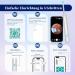 Buy AMDXD 1440p WiFi Otoscope Camera - Ear Wag Remote Ear Cleaner 8MP HD Ear Endoscope with IP4 Waterproof 6 LEDs for Adults Kids & Pets - Buy Online on GoSupps.com