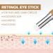 Retinol Eye Stick for Dark Circles Anti Aging Eye Cream Repairing Cream Anti Aging Eye Cream Moisturizing Firming and Lifting for Eye Skin (1pcs) - Buy Online on GoSupps.com