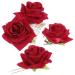 3pcs Rose Hair Accessories Set | U-shaped Hair Stick Side Comb & Tie for Women & Girls | Perfect for Any Occasion - Buy Online on GoSupps.com