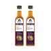 Blessfull Healing Cold Pressed Black Mustard Oil for Healthy Cooking Skin Glow 250 ml / 8.45 fl oz Pack of 2