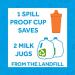Re Play 10 oz. No Spill Cups for Baby Toddler & Child Feeding in Ice Blue Sand & Leaf (3pk) | Made in USA from Recycled Milk Jugs | BPA Free & Dishwasher Safe | Beach Baby Essentials - Buy Online on GoSupps.com