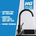 HG Limescale Remover Colored Sanitary Ware Powerful for Black Taps Showers Sinks 500 ml - Buy Online on GoSupps.com