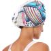 Whale Rainbow Waves Hair Towel 2 Pack - Super Absorbent Quick Dry Hair Turbans with Button Wrap for Women & Girls - Buy Online on GoSupps.com