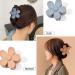6 PCS Matte Flower Claw Clips for Women - 3 Inch Large Non-Slip Strong Hold Hair Clips for Thin to Thick Curly Hair - Buy Online on GoSupps.com