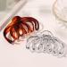 Women Solid Hair Claw Clips Large Hairpins Clamps Hair Barrette Crab Hair Bands Headwear Hair Accessories Gifts 1Pcs (Color : A1) - Buy Online on GoSupps.com