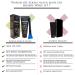 Buy Soena for Men Black Mask 100ml - XXL Activated Charcoal Peel-Off Mask with Brush | Remove Blackheads & Clear Impure Skin - Buy Online on GoSupps.com