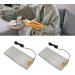 Buy Syrisora 2pcs USB Heating Pad - 5V Electric Waist Belt with 150cm Power Cord | International Shipping - Buy Online on GoSupps.com