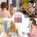 Gloss L vres | Brillant Longue Tenue en 12 Couleurs - Rouge L vres Liquide Pour Shopping R paration Femmes Fille Voyage D placement Professionnel Sc ne Rendez-vous et Tube d'argent - Buy Online on GoSupps.com