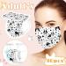 Lulupi 10-Piece Floral One-Way Mouth Protection Mask for Women - Elegant & Breathable Bandana Scarf C-04 | International Shipping Available - Buy Online on GoSupps.com