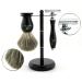 Premium Men's Shaving Set - Safety Razor & Badger Hair Brush for Luxurious Shaving Foam | The Body Tools - Buy Online on GoSupps.com