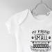 Hippowarehouse Small Fingers, Grandad's Heart Baby Vest Bodysuit (Short Sleeve) - Boys/Girls - Buy Online on GoSupps.com