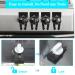 Tenmetre 4-Piece Stove Protection Grille Set - Childproof Stove Button Locks & Rotary Knob Covers - Safe for Babies - Black - Buy Online on GoSupps.com