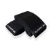 Element 26 Knee Wraps for Weightlifting - Compression Wrap Knee Support for Working Out, Powerlifting & Body Building | Deadlift Wraps (Regular, Black) Regular Black