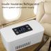 Insulin Cooler Refrigerated Box Insulin Freezer Car Refrigerator Small Vehicle Cooler Fridge Automobile Insulin Refrigerated Box Refrigerator Cooler Car Fridge Beverage (Black US White US Plug 100 to 240V - Buy Online on GoSupps.com
