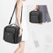 BAFASO Black Travel Makeup Bag - Cosmetic Organizer for Women Makeup Artists & Stylists - Ideal for Beauty Accessories - Buy Online on GoSupps.com