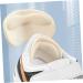 Heel Protector Pads - 4 Pairs Self-Adhesive Heel Liners for Loose Shoes - Cushioning Inserts to Improve Fit & Comfort - Buy Online on GoSupps.com