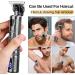 Hair Trimmer Long Hair Trimmer Men's Wireless Hair Trimmer 0 mm Hair Trimmer Rechargeable with LED Display T Blade Trimmer Electric Beard Trimmer for Children and Families (Silver LED) Silver-led - Buy Online on GoSupps.com