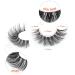 TNFVLONEINS Natural 01B Clear Band 16mm Wispy Mink Eyelashes 10 Pairs - Fluffy 5D Cat Eye Lashes for Natural Look - Pack of Fake Eyelashes - Buy Online on GoSupps.com