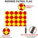 Inonix Soccer Referee Flag Set with Red Yellow Cards, Notebook, Pencil & Whistles - Coach Style 1 - Buy Online on GoSupps.com