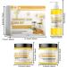 Glow Combo Skin Care Set 3 In 1 Turmeric Combo Skincare Set Turmeric Skin Care Kit Natural Exfoliation and Hydration Brighten Skin (1 Set) - Buy Online on GoSupps.com