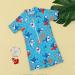 PythJooh Baby Boy Swimsuit Rash Guard One Piece Shark Print Swimwear | 0-6 Months - 5 Years - Buy Online on GoSupps.com