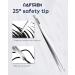 Professional Stainless Steel Eyebrow Tweezers | Precision Sloping Tweezers for Hair Removal | Ideal for Men & Women - Shop Now! - Buy Online on GoSupps.com