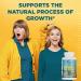 WELLUTION Bone Strength & Growth Support for Kids & Teens Calcium, Collagen, Vitamin D3 & Herbal Blend 60 Capsules, Non-GMO, Gluten-Free, Made in USA - Buy Online on GoSupps.com